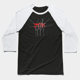 Jesus Wept Baseball T-Shirt